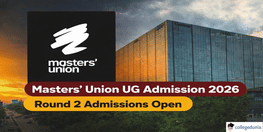 Masters Union Begins UG Admissions 2026 Round 2